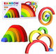 Lean Toys Sensorisch Rainbow für 6+ Monate
