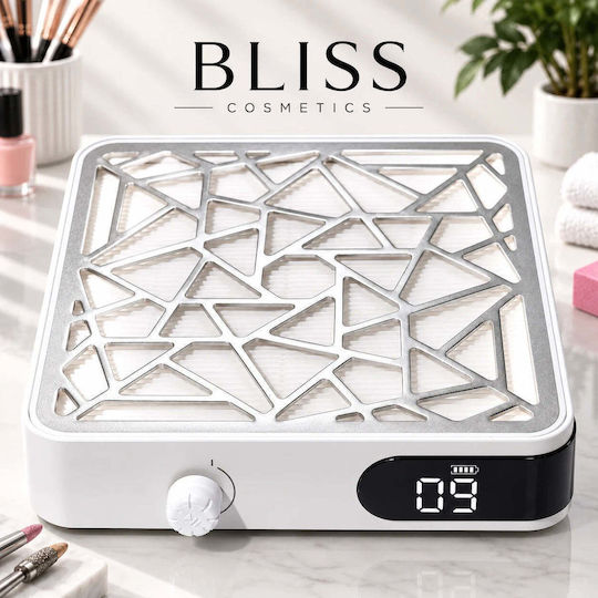 Bliss Cosmetics Професионален Прахоуловител за Нокти 48W 4000rpm
