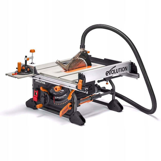 Evolution EVO-R255TBL+ Bench Saw with Power 1800W, Cutting Disc Diameter 25.4mm & Cutting Speed 2500rpm