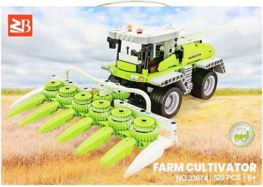 Mega Creative Образователни Конструктори Farm Cultivator за 6+ Години 520 Бройки