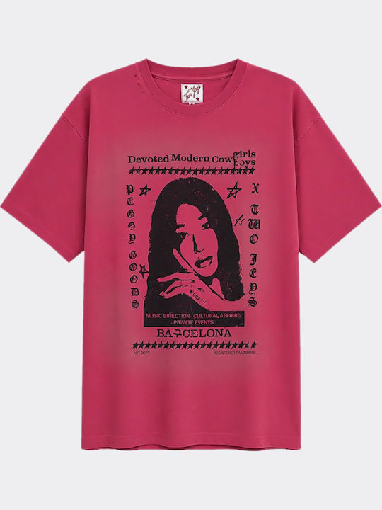 Twojeys T-shirt Pink