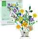 Building Blocks Decoration Bouquet of Colorful Flowers for 6+ Years 997 Pieces
