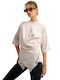 Damen T-shirt Beiges