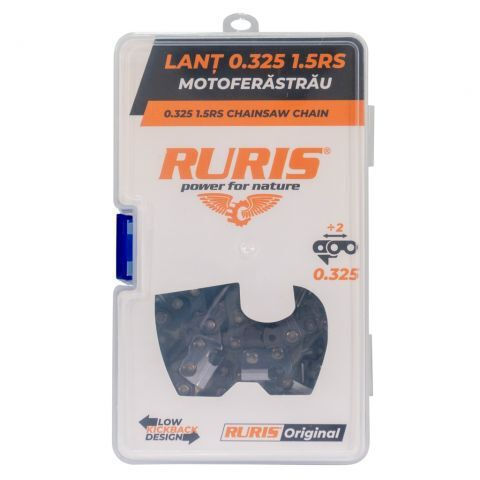 Ruris Kettensägekette 325 1,5 Mm 33 Antriebsglieder 40 Cm