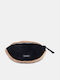 Fabric Fur Women's Shoulder Bag Suede Black