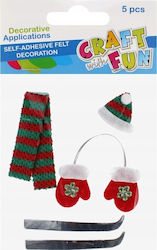 Craft with Fun Είδος Χειροτεχνίας 10gr 5τμχ σε Πολύχρωμο Χρώμα