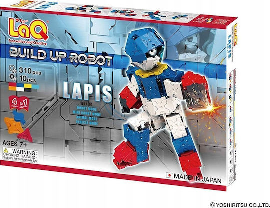 LaQ Building Blocks Build Up Robot For 7+ Years 320 Pieces 599883