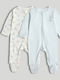 Mothercare Set Light Blue Onesies
