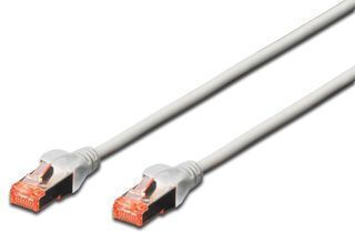 Digitus S/FTP Cat.6 (Gigabit) Καλώδιο Δικτύου Ethernet 10m Γκρι 5τμχ