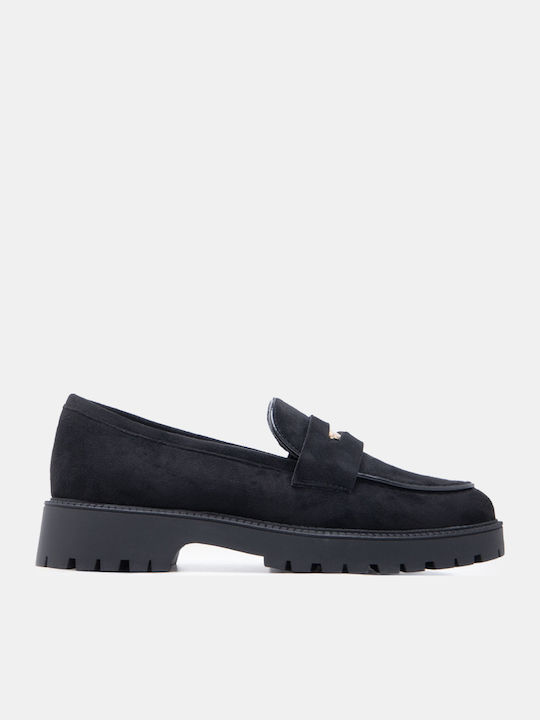 Γυναικεία Loafers σε Μαύρο Χρώμα