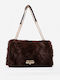 Fur Women's Brown Shoulder Bag