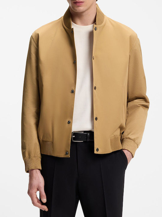 Boss Μπουφάν Mustard