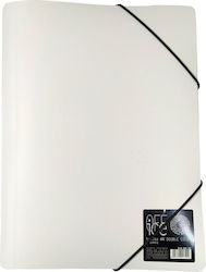 Ziemia Obiecana Transparent File Folder with Rubber Band and Elastic