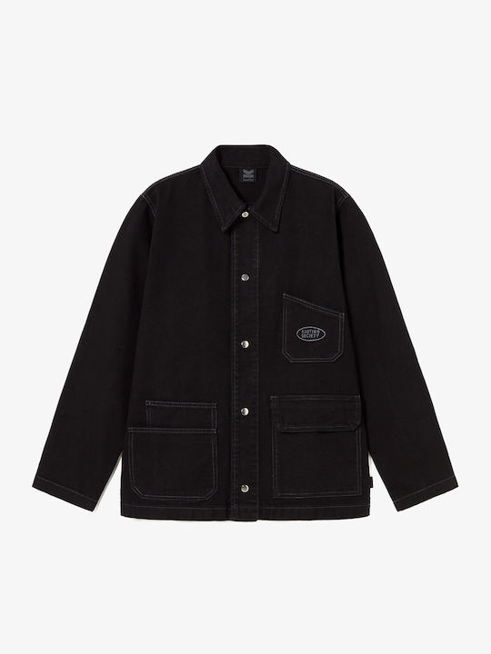 Denim Jacke Schwarz