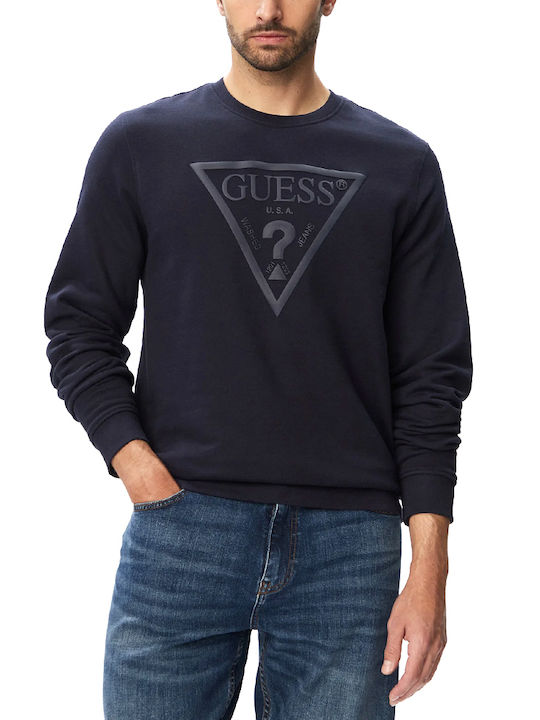 Guess Суитшърт Син Guess Суитшърт Син