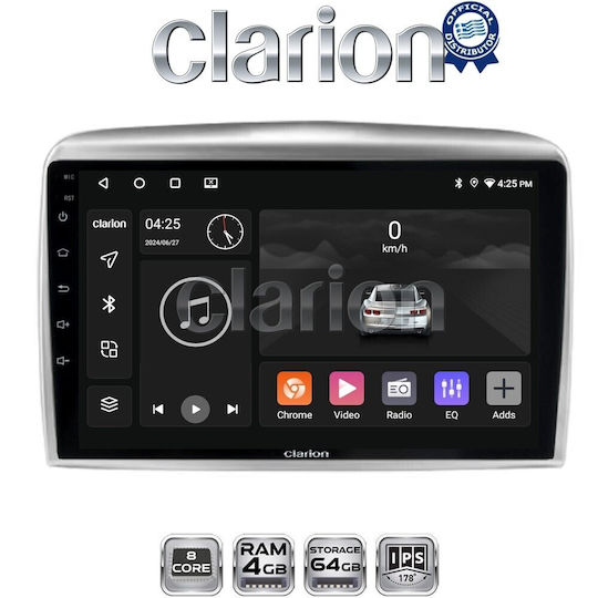Clarion Car Audio System for Lancia Ypsilon 2006>2011 Bluetooth USB WiFi GPS Apple CarPlay Android Auto