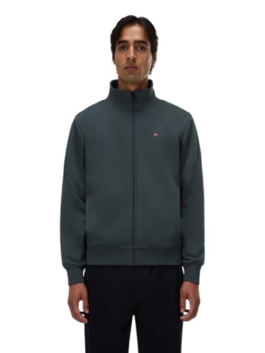 Napapijri Balis Hooded Cardigan Green