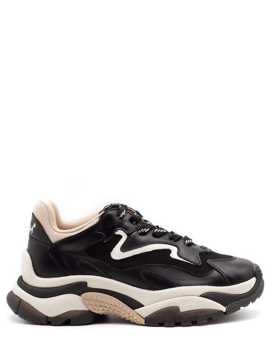 Ash Combo C Women's Chunky Sneakers Black