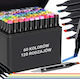 Dwm Marker Schwarze Set 60 Farben