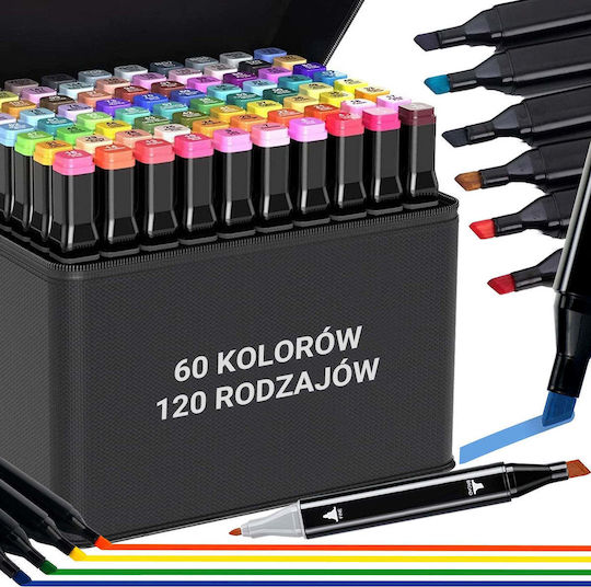 Dwm Marker Schwarze Set 60 Farben