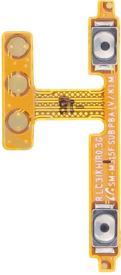 Clappio Replacement Volume Button Flex Cable Galaxy A14 5g Yellow