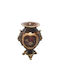 Decorative Polyresin Brown Vase 25x21xH39cm