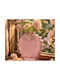 Kaemingk Decorative Pink Glass Vase 21x10xH21cm
