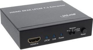 Inline Signalübertragungssystem Av Hdmi 4k2k Stereosound 7.1 Toslink Hdmi