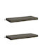 vidaXL Gartenstuhlkissen Soest Grau 2Stück 50x120cm