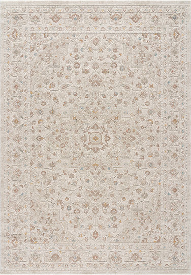 Beauty Home 9843 Rechteckiger Wohnzimmer Teppich Beige 200x290cm
