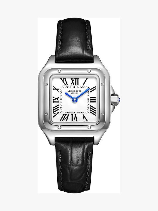 Lee Cooper Men's Watch 27mm Battery with Black Leather Strap