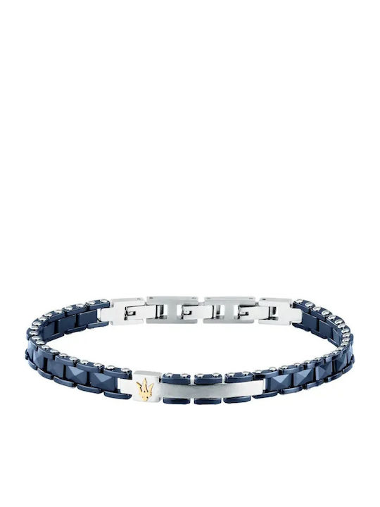 Men's Steel Gold Plated Bracelet