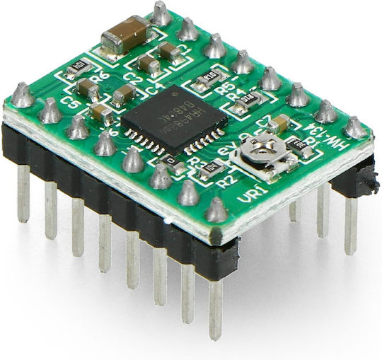 Rosfix A4988 Reprap Οδηγός Βηματικού Κινητήρα Πράσινος