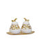 Set Decorativ Pere Din Material Ceramic 23x9.5x14cm 12 Bucăți