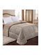 Adam Home Комбинирано одеяло Супер двойно 220x240см. Тауpe 740 GSM
