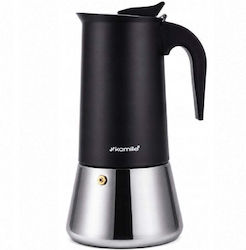 Kamille Ηλεκτρικό Μπρίκι Espresso Μαύρο