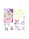 Lean Toys Kinder Wandsticker Leuchtend Schaumstoff 34,5x24cm