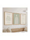 Set Decorative Paintings 3 Pieces Artsycllct12 883tld1480 33x48
