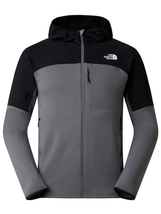 The North Face Men's Hooded Cardigan Grey/ Black