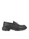 Δερμάτινα Ανδρικά Loafers σε Μαύρο Χρώμα