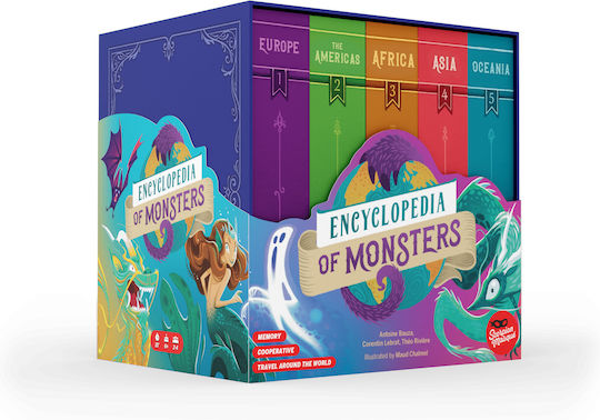 Επιτραπέζιο Παιχνίδι Encyclopedia Of Monsters για 2-4 Παίκτες 6+ Ετών (EN) Scorpion Masque