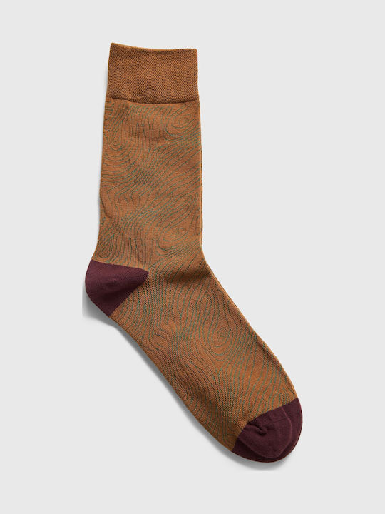 Funky Buddha Men's Beige Socks