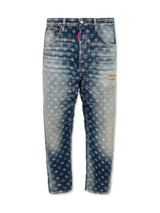 Dsquared2 Men's Jeans Pants Navy Blue