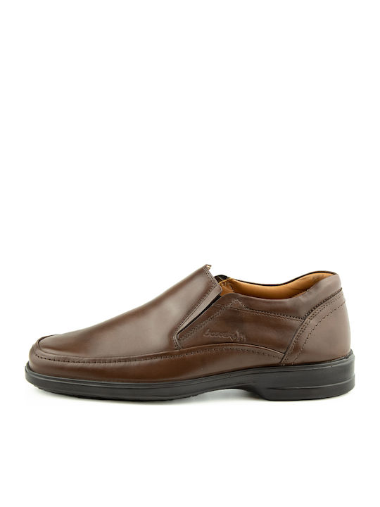 Boxer Leather Men's Casual Shoes Anatomic Brown