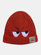 Kids Beanie Knitted Brown