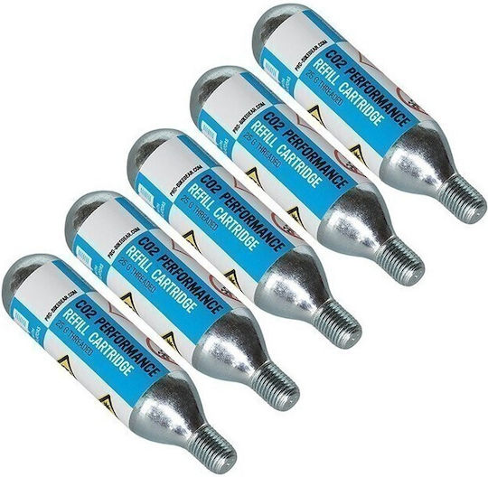 PRO Fahrrad Zubehör Air Ampoule Fläschchen 16 g Set 5