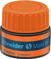 Schneider Ersatz- und Füllfederhaltertinten für Füllfederhalter Orange 30ml