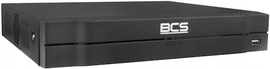 BCS BCS-L-NVR0801-4KE(2L) Überwachungsvideorekorder 8 Kanäle mit 4K Auflösung