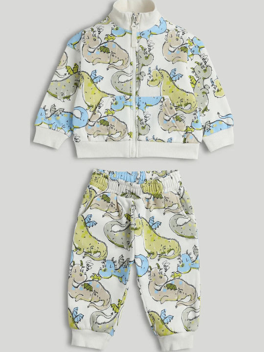 Set Trening Pentru Copii Cu Bluză Multicolor