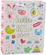 Lean Toys Hello Little One White Gift Bag 26x10x32cm